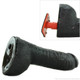 Vac-U-Lock 12 Inch Huge Dildo - Code Black by Doc Johnson - view 5