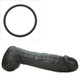 Vac-U-Lock 12 Inch Huge Dildo - Code Black by Doc Johnson - view 3