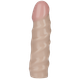 Vac-U-Lock 6 Inch Raging Hard On Dildo - White by Doc Johnson