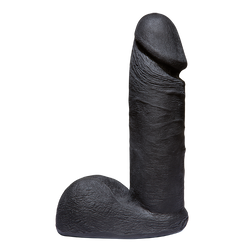 Vac-U-Lock 6 inch UltraSkyn Dildo - Code Black Adult Sex Toys