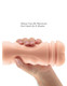 Pipedream Extreme Pipedream Mega Grip Vibrating Masturbator - Mouth - Product SKU PDRD291
