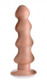 Four Stage Rocket 12 inch Flesh Dildo by Master Series