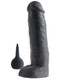 King Cock Black 11 inch Squirting Dildo by Pipedream Products - Product SKU PD560523