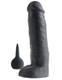 King Penis Black 11 inch Fluid-compatible Dildo by Pipedream Products - view 2