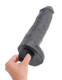 King Penis Black 11 inch Fluid-compatible Dildo by Pipedream Products - view 4