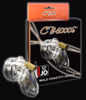 CB-6000 Male Chastity Clear Small 2 1/2in Cock Cage Best Male Sex Toys