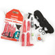 Vac-U-Lock Crystal Jellies Dildos Pink Set by Doc Johnson - view 5