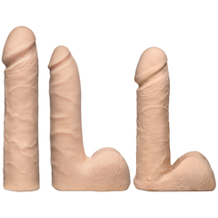 Vac-U-Lock Dual Density Dildos Medium Set Sex Toys