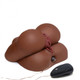 Hookups Threesome Realistic Pussy and Ass - Brown by Hookups - Product SKU AF941 -Brown