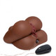 Hookups Threesome Realistic Dual-entry stroker - Brown - view 2