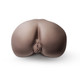 X5 Realistic Dual-entry stroker Masturbator - Hot Chocolate by Blush Novelties - view 2
