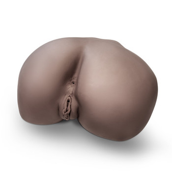 X5 Realistic Dual-entry stroker Masturbator - Hot Chocolate by Blush Novelties