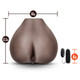 X5 Realistic Dual-entry stroker Masturbator - Hot Chocolate by Blush Novelties - view 5