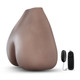 X5 Realistic Dual-entry stroker Masturbator - Hot Chocolate by Blush Novelties - view 4