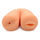 Deluxe Double Ended Mouth and Anal Stroker by SexFlesh