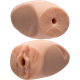 Dani Daniels & Cherie Deville Double Sided Male Stroker by Doc Johnson - view 2