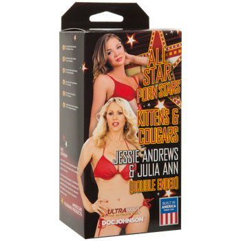 Jessie & Julia Double Sided Male Stroker by Doc Johnson