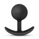 Luxe Wearable Vibra Plug Black by Blush Novelties - Product SKU BN11805