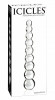 Icicles No 2 Glass Anal Beads Clear by Pipedream Products