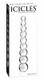 Icicles No 2 Glass Anal Beads Clear by Pipedream Products