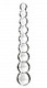 Icicles No 2 Glass Anal Beads Clear by Pipedream - Product SKU PD290200