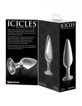 Icicles No 26 Glass Butt Plug Best Sex Toy