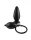 Inflatable Silicone Plug Black by Pipedream - Product SKU PD466823