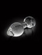 Icicles No 44 Glass Anal Plug 2.5 Inch - Clear by Pipedream Products