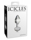 Pipedream Icicles No 44 Glass Anal Plug 2.5 Inch - Clear - Product SKU PD294420