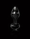 Icicles #44 Black Glass Butt Plug by Pipedream Products - view 4