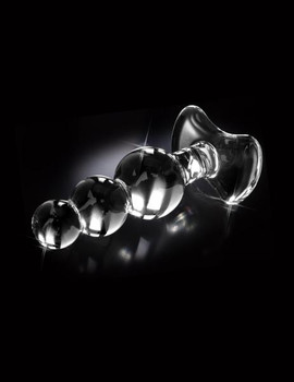 Icicles No 47 Glass Massagers Beaded Probe by Pipedream Products