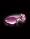 Icicles No 48 Pink Glass Butt Plug by Pipedream Products