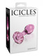 Icicles No 48 Pink Glass Butt Plug by Pipedream Products - view 3