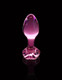 Icicles No 48 Pink Glass Butt Plug by Pipedream Products - view 4