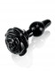 Icicles No 77 Black Rose Glass Massager by Pipedream Products - view 2