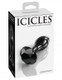 Pipedream Icicles No 78 Black Glass Massager Gem End - Product SKU PD287800