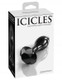 Icicles No 78 Black Glass Massager Gem End by Pipedream Products - view 3