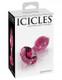 Icicles No 79 Pink Glass Massager Gem End by Pipedream Products - view 4
