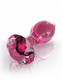 Icicles No 79 Pink Glass Massager Gem End by Pipedream - Product SKU PD287900