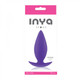 Inya Spades Medium Butt Plug Purple Adult Sex Toys