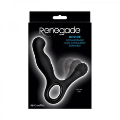 Renegade Revive Prostate Massager Black Adult Toy