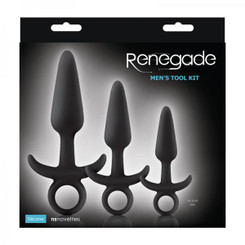 Renegade Mens Tool Kit Anal Set Black Best Sex Toy