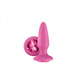 Glams Pink Gem Silicone Butt Plug by NS Novelties - Product SKU NSN051064