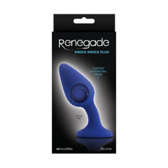 Renegade Knock Knock Plug Blue Adult Toy