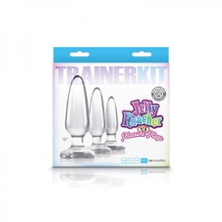 Jelly Rancher Anal Trainer Kit Clear Sex Toy