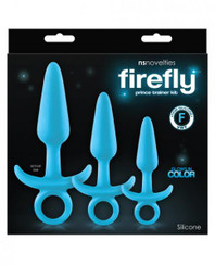 Firefly Prince Kit Blue 3 Piece Butt Plugs Adult Sex Toys