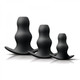 Renegade Peeker Kit Black Hollow Butt Plugs by NS Novelties - Product SKU NSN110550