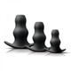 Renegade Peeker Kit Black Hollow Butt Plugs by NS Novelties - view 2