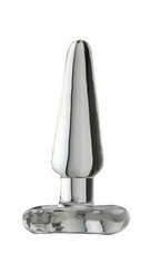Spade Anal Plug Clear - Small by Spartacus