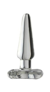 Spade Anal Plug Clear - Small by Spartacus